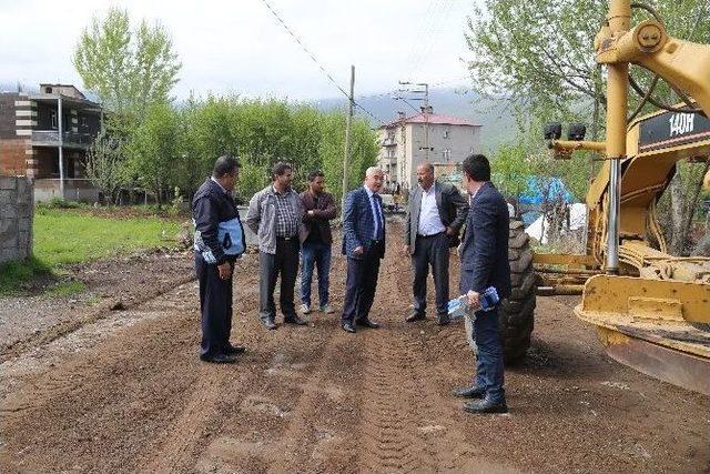 Güroymak Belediyesi’nden Hummalı Çalışma