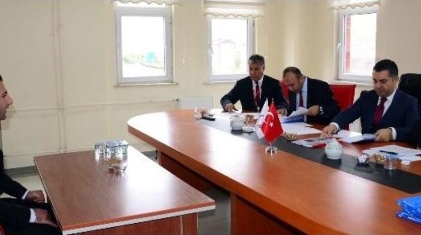 Müsteşar Şahin Bitlis’te Mülakata Katıldı