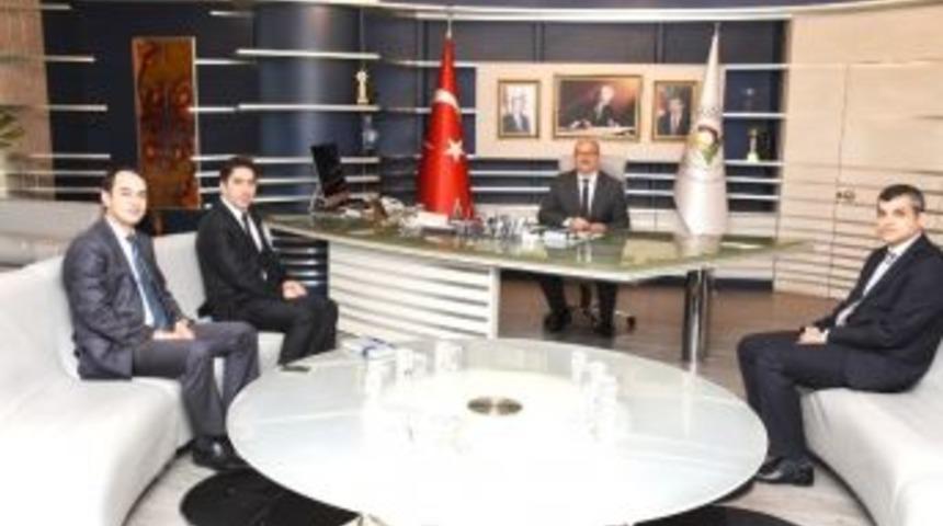 Devlet Hastanesi Heyetinden Başkanlığa Ziyaret