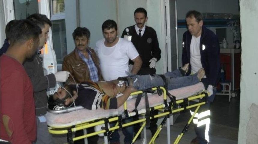 Y&uuml;ksek Gerilim Hattına Kapılan İş&ccedil;i Ağır Yaralandı