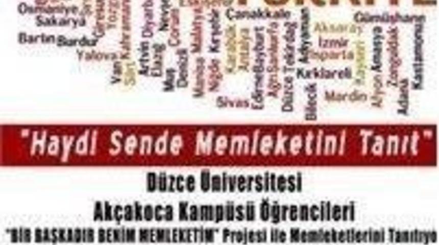 &Uuml;niversite Gen&ccedil;liği Memleketlerini Tanıtıyor