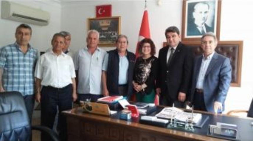 Akdeniz Kent Konseyi&rsquo;nden Ziraat Odasına Ziyaret