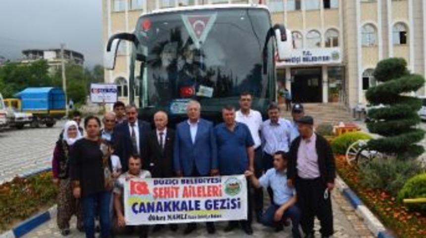 D&uuml;zi&ccedil;i Şehit Aileleri Ve Gaziler &Ccedil;anakkale&rsquo;ye Gitti