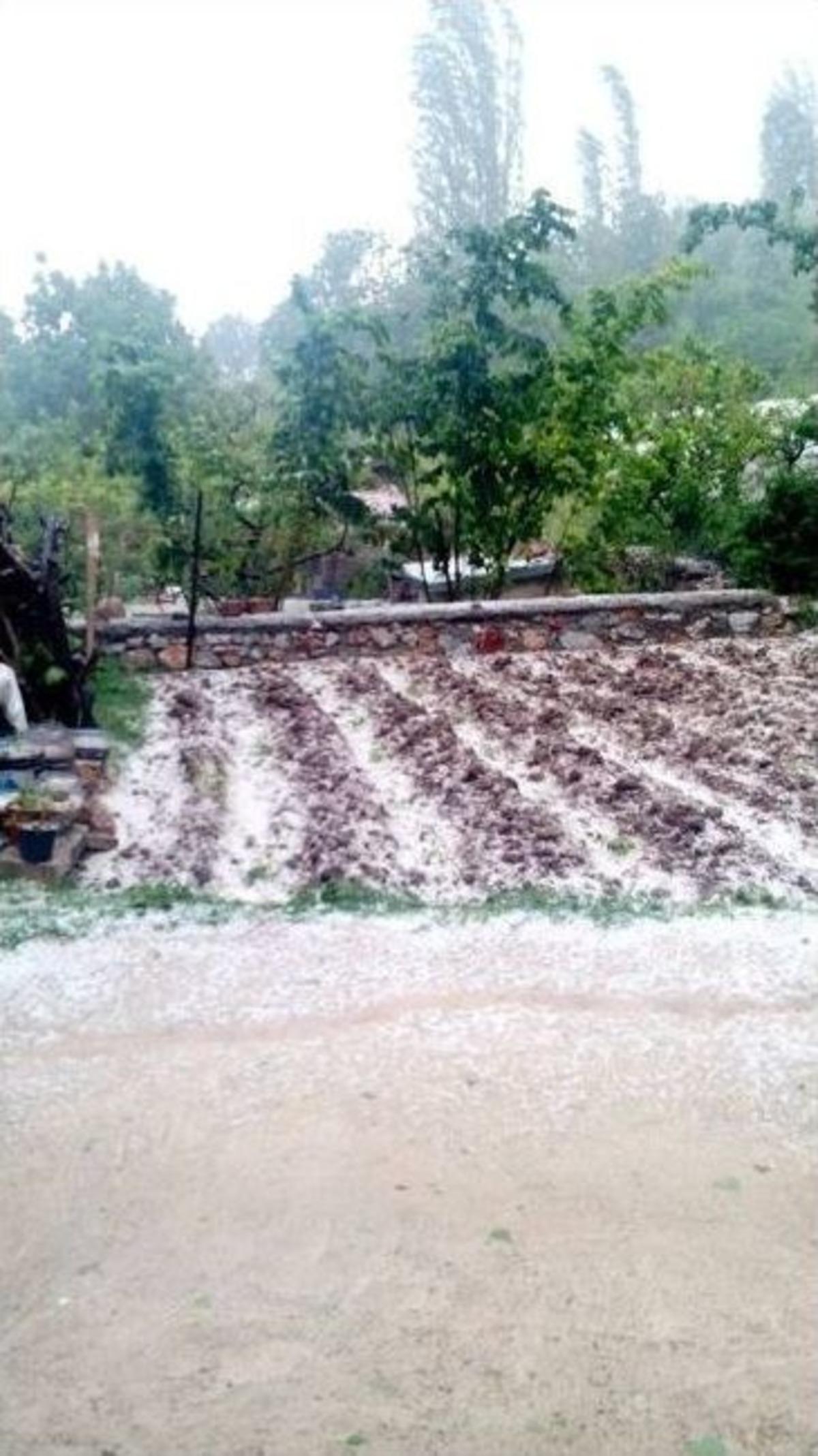 Tokat&rsquo;ta Dolu Yağışı