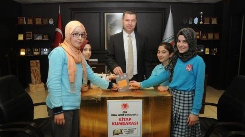 &Ccedil;an İmam Hatip Ortaokulu&rsquo;ndan Kitap Projesi