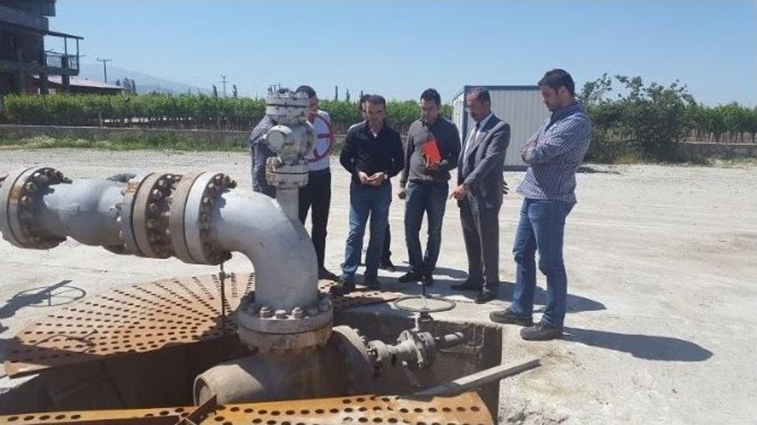Yikob Başkanı Yakup Tat Ve Teknik Heyet Jeotermal Sahaları Denetledi