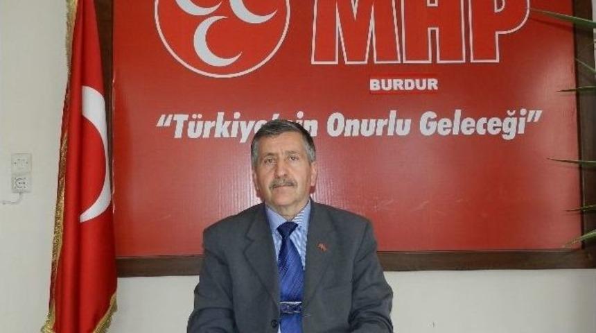 Mhp Burdur İl Ve Merkez İl&ccedil;e Başkanlığı Y&ouml;netimleri Feshedildi