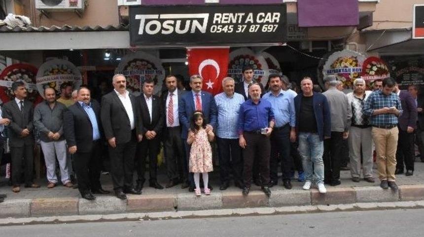 Başkan Alıcık, İş Yeri A&ccedil;ılışına Katıldı