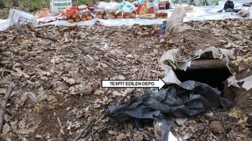 Bing&ouml;l&rsquo;de Pkk&rsquo;ya Ait &Uuml;&ccedil; Depo Bulundu