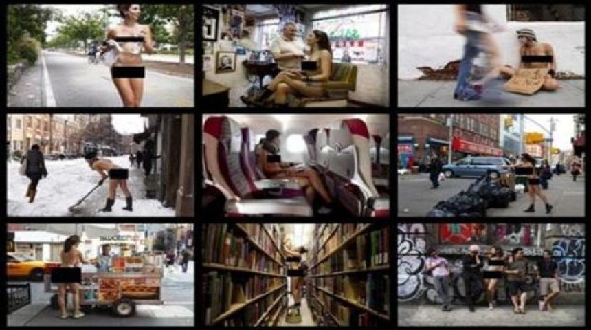 New York'ta bir çıplak