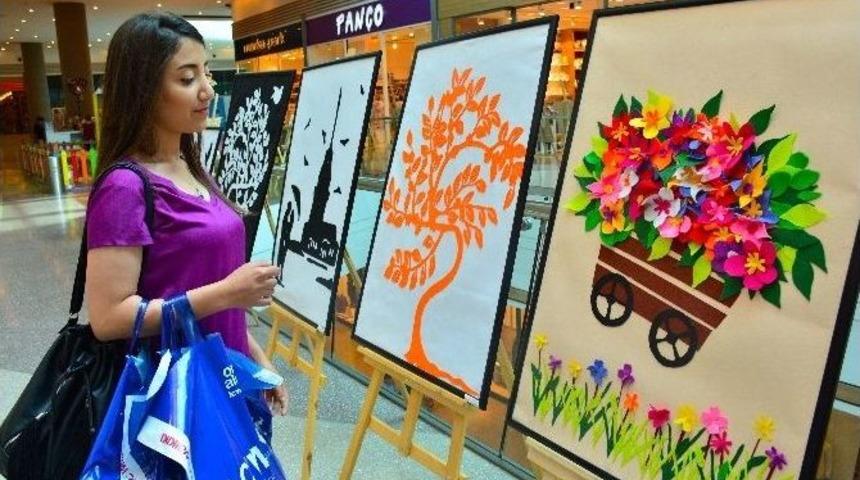 &Ouml;ğrencilerin Yıl Sonu Resim Sergisi