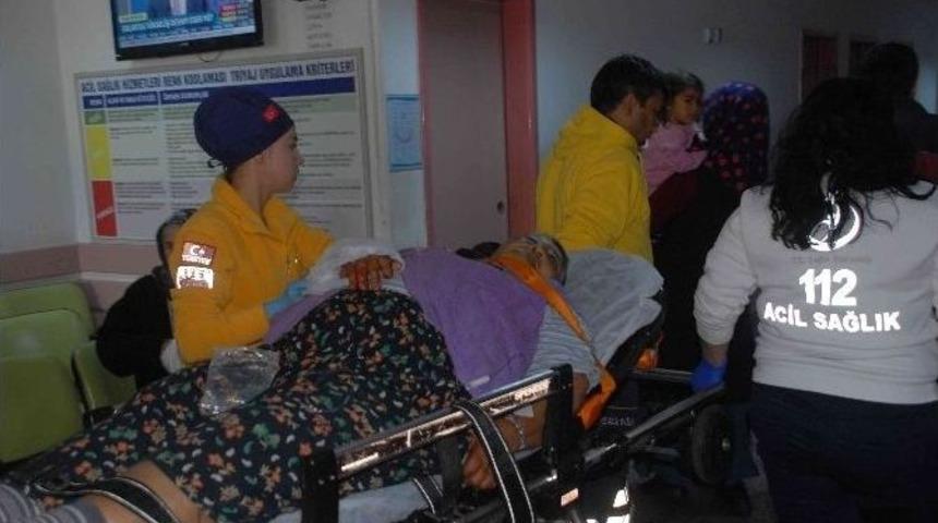 Boşanma Aşamasındaki Koca Eşinin Teyzesini Yaraladı