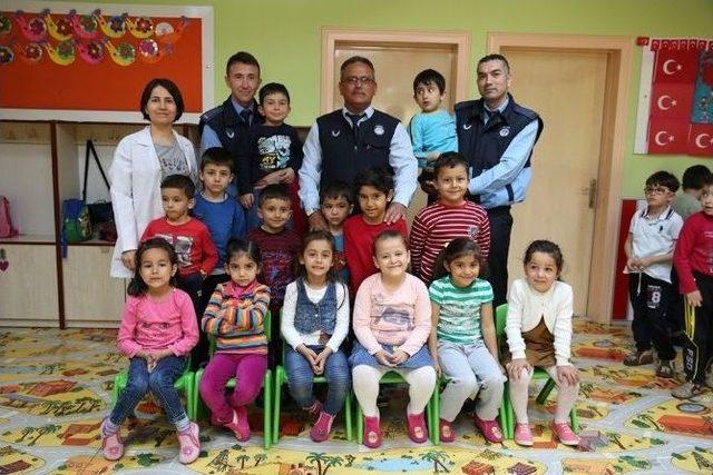 Kocasinan Zabıtası Anasınıfı &Ouml;ğrencileriyle Buluşuyor 1