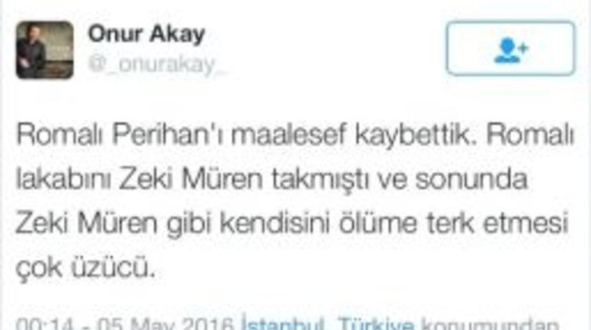 Romalı Perihan Hayatını Kaybetti