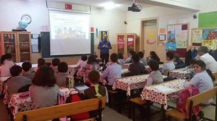 Afad&rsquo;tan &Ouml;ğrencilere &ldquo;temel Afet Bilinci&rdquo; Eğitimi