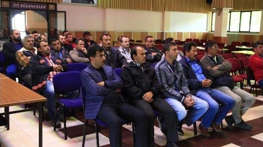 Seydişehir&rsquo;de Sebeltaş &Ccedil;alışanlarına Seminer