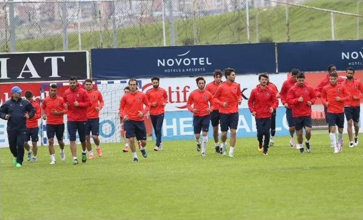 Trabzonspor, &Ccedil;aykur Rizespor Hazırlıklarını S&uuml;rd&uuml;r&uuml;yor
