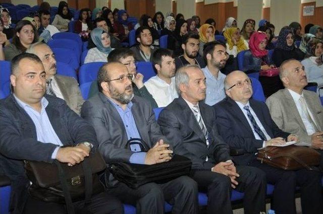 S&uuml;&rsquo;de &ldquo;hz. Mevlana&rsquo;dan G&uuml;n&uuml;m&uuml;ze G&ouml;&ccedil; Ve Sonu&ccedil;ları&rdquo; Paneli 1