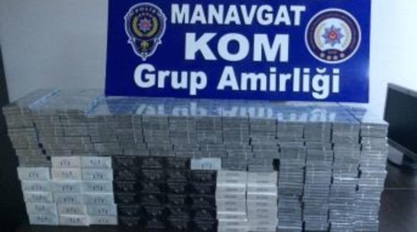 Manavgat&rsquo;ta Ka&ccedil;ak Sigara Baskını