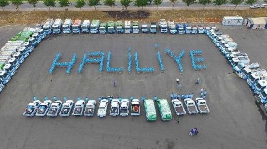Haliliye Belediyesi Temizlik Filosuyla Haliliye Tertemiz