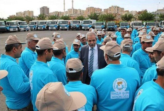 Haliliye Belediyesi Temizlik Filosuyla Haliliye Tertemiz