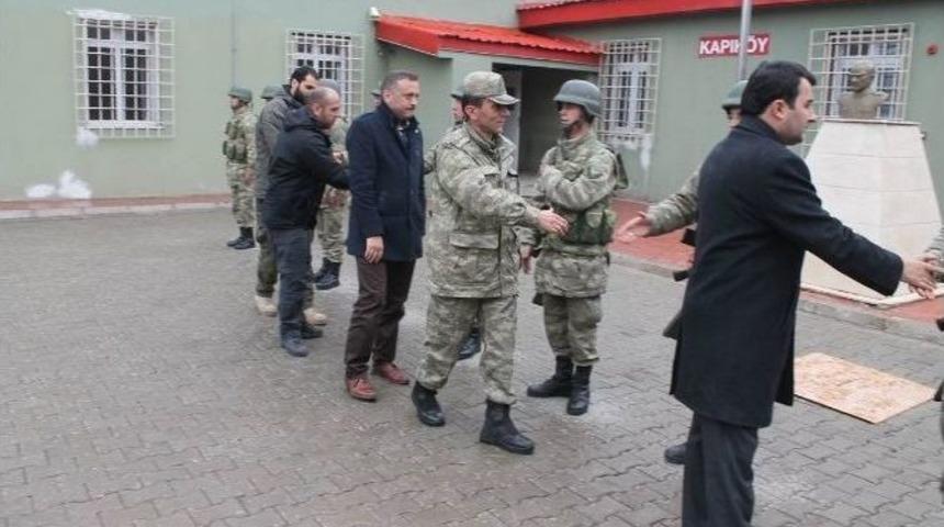 Kaymakam Bayır&rsquo;dan Sınır Karakollarına Ziyaret