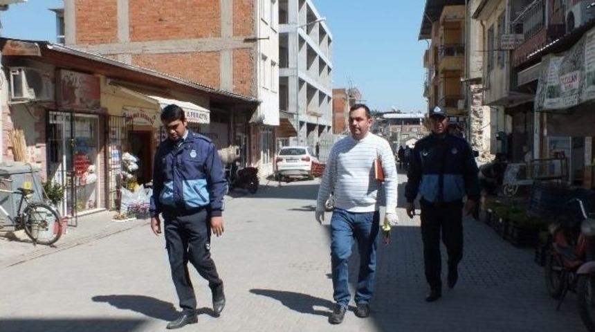 K&ouml;şk Belediyesi&rsquo;nden &lsquo;biyosidal Jel&rsquo; Uygulaması