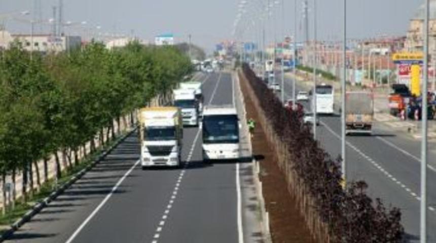 Aksaray Belediyesi Şehir Girişlerine &Ouml;nem Veriyor