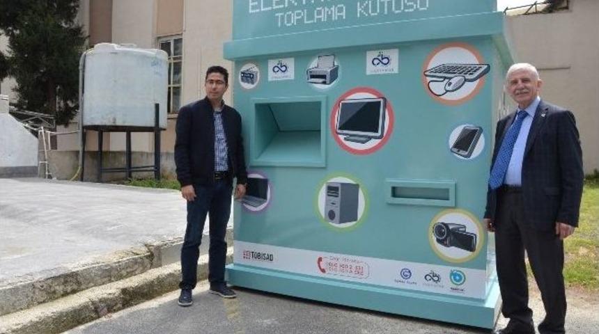 &Ccedil;evreye Zarar Veren Atıklar Geri D&ouml;n&uuml;ş&uuml;me Kazandırılıyor