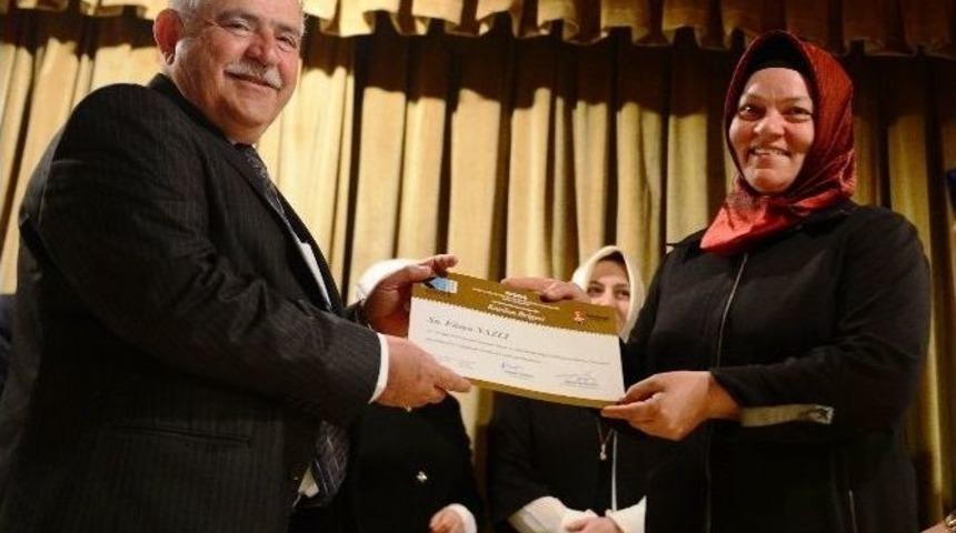 Kadın Girişimciler Sertifikalarını Aldı