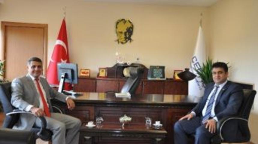 İl Emniyet M&uuml;d&uuml;r&uuml; &Ccedil;alışkan&rsquo;dan, &Ccedil;edaş Genel M&uuml;d&uuml;r&uuml; Akboğa&rsquo;ya Ziyaret