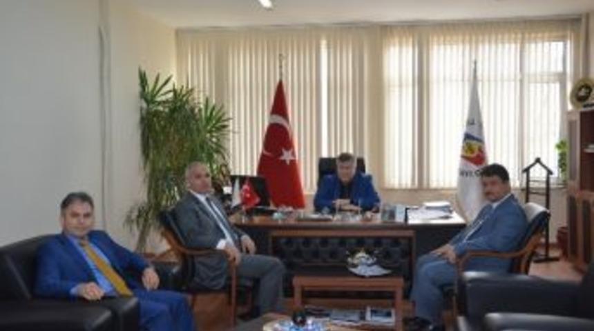 Kaymakam Kılı&ccedil; Ve M&uuml;lkiye M&uuml;fettişlerinden Başkan S&uuml;l&uuml;n&rsquo;e Ziyaret