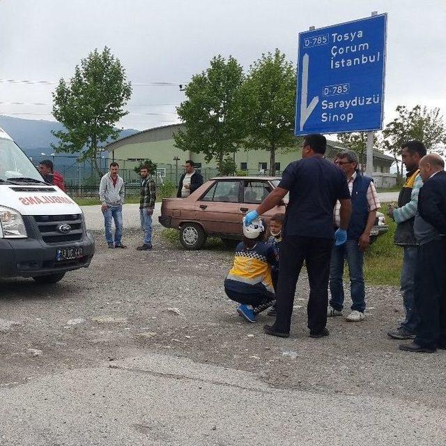 Kargı’da Trafik Kazası: 1 Yaralı