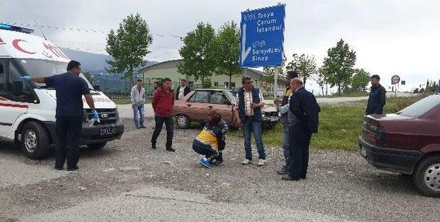 Kargı’da Trafik Kazası: 1 Yaralı