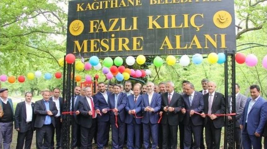 Hasankadı&rsquo;da Mesire Alanı A&ccedil;ılışı Yapıldı