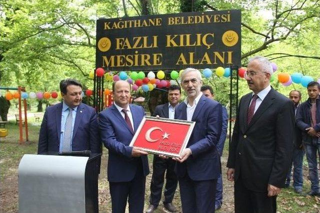 Hasankadı’da Mesire Alanı Açılışı Yapıldı