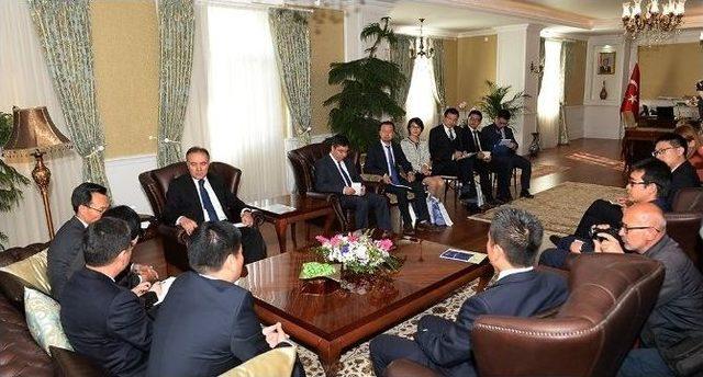 Vali Altıparmak: “ İstanbul -pekin Hızlı Tren Bağlantısı Bölgenin Gelişmesi Açısından Bir An Önce Hayata Geçmeli “ 1