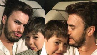 Mustafa Ceceli oğlu Arın Ceceli ile fotoğrafını paylaştı  