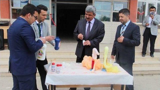 Vezirköprü’de Tubitak Bilim Fuarı