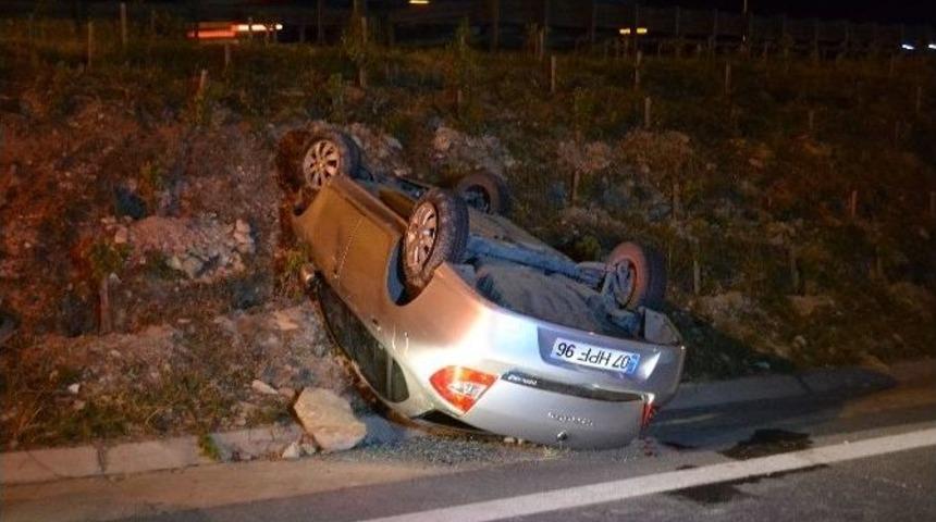 Takla Atan Ara&ccedil;tan Burnu Bile Kanamadan &Ccedil;ıktı