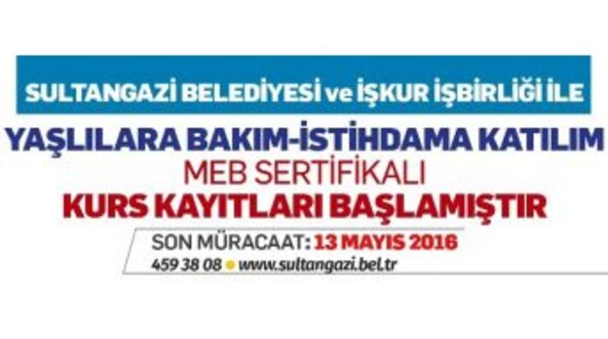 Yaşlılara Bakım İstihdama Katılım Projesi S&uuml;r&uuml;yor