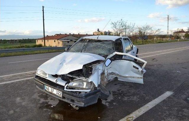 Kahramanmaraş&rsquo;ta Trafik Kazası: 3 Yaralı 2