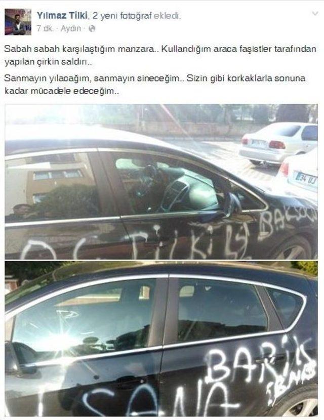 Chp’li Başkanın Aracına Saldırı 2