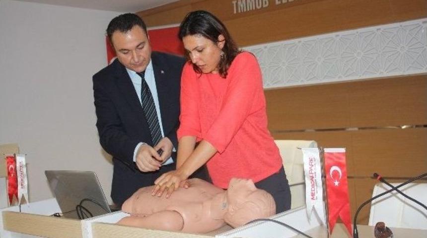 Elektrik M&uuml;hendislerine Uygulamalı İlk Yardım Eğitimi