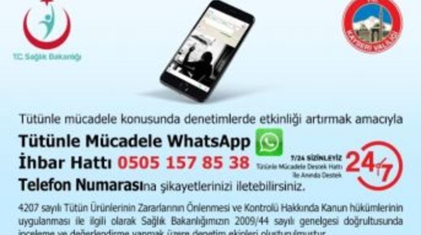 Whatsapp Sigara İhbar Hattı&rsquo;na 2 Ayda 632 Başvuru Oldu