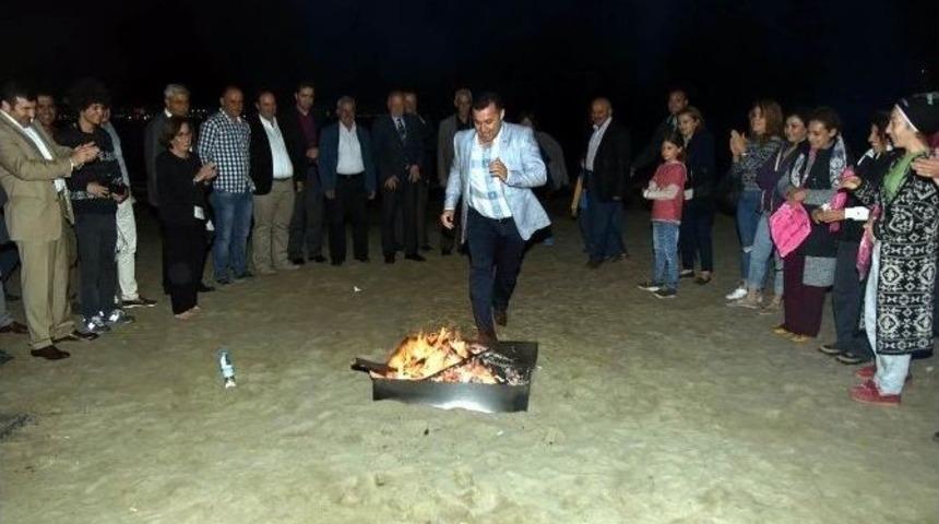 Başkan Y&uuml;cel Hıdırellez Kutlamalarına Katıldı