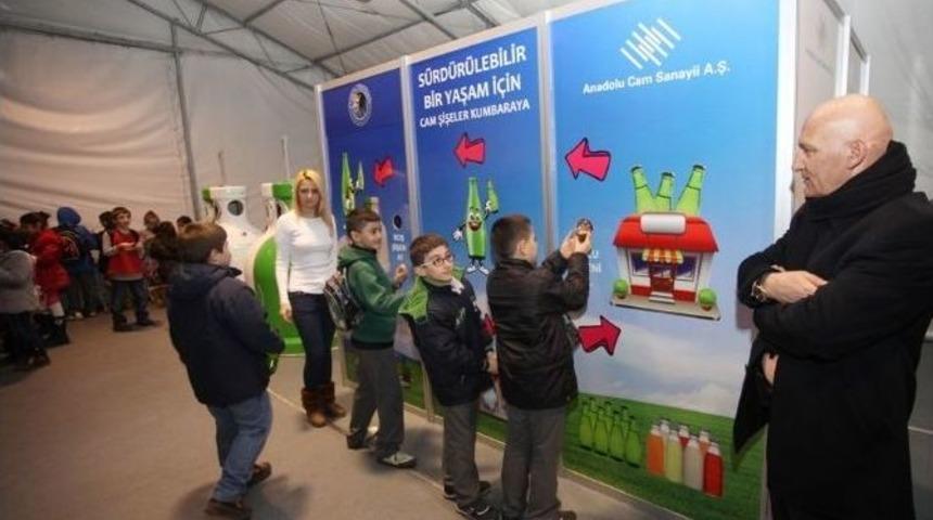 Kartal&rsquo;da Geri D&ouml;n&uuml;şt&uuml;r&uuml;len Cam Miktarı Artıyor