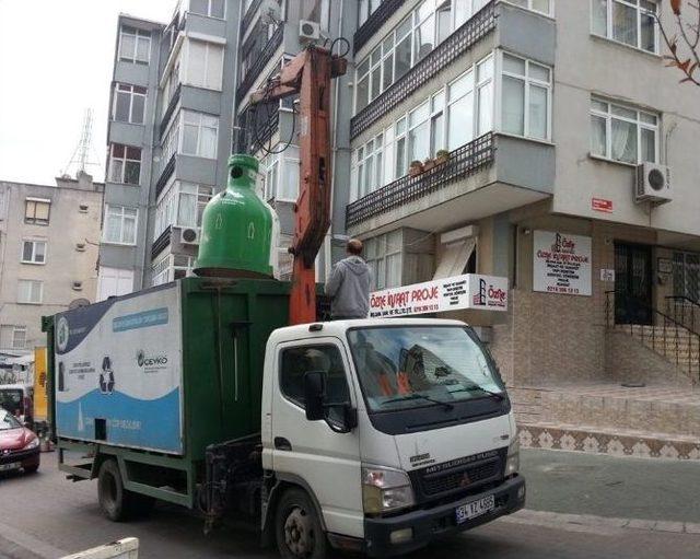 Kartal’da Geri Dönüştürülen Cam Miktarı Artıyor 1
