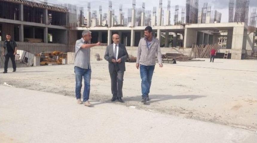 H&uuml;k&uuml;met Konağı İnşaatı Hızla Y&uuml;kseliyor
