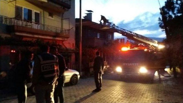 Dursunbey’de Tüp Yangını: 1 Yaralı 1